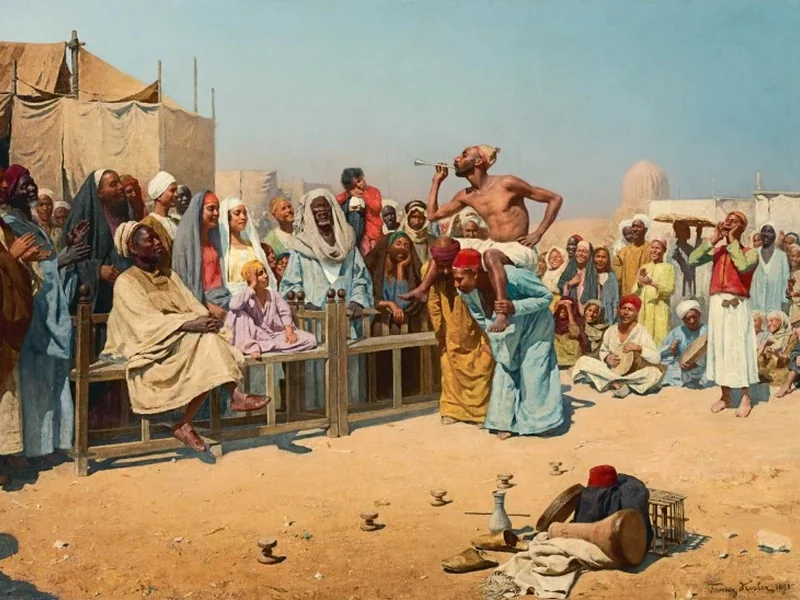 1864-Franz Xaver Kosler - Gli intrattenitori